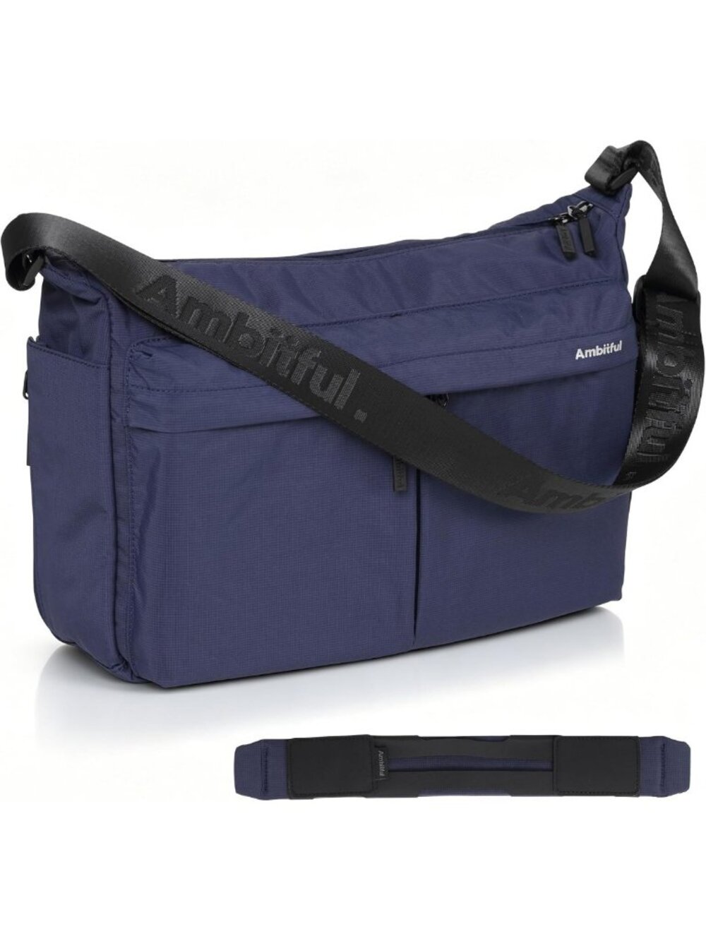 Stylish Blue Camera Messenger Bag for Photographers - 9L Shoulder Bag, Travel